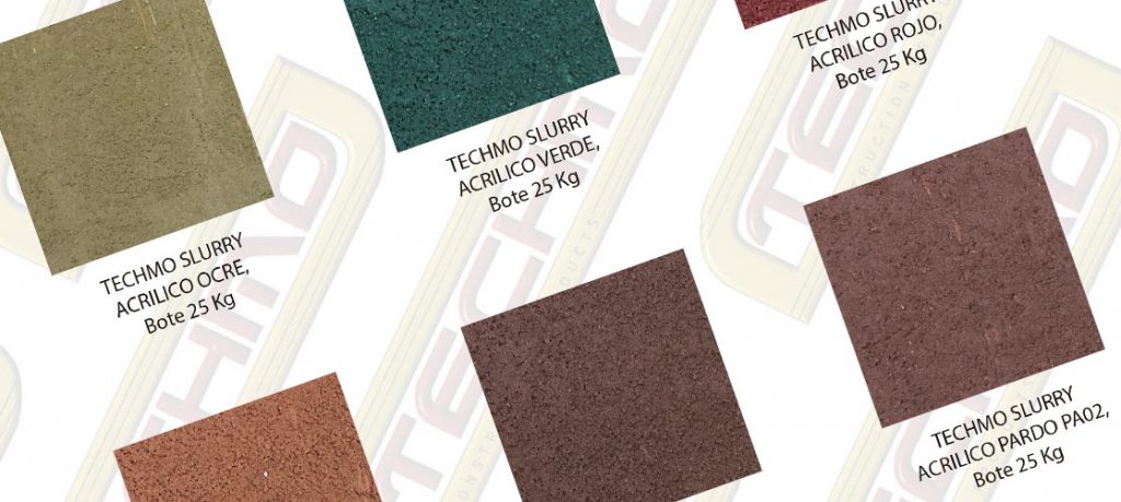 Nueva Carta de Colores Techmo Slurry